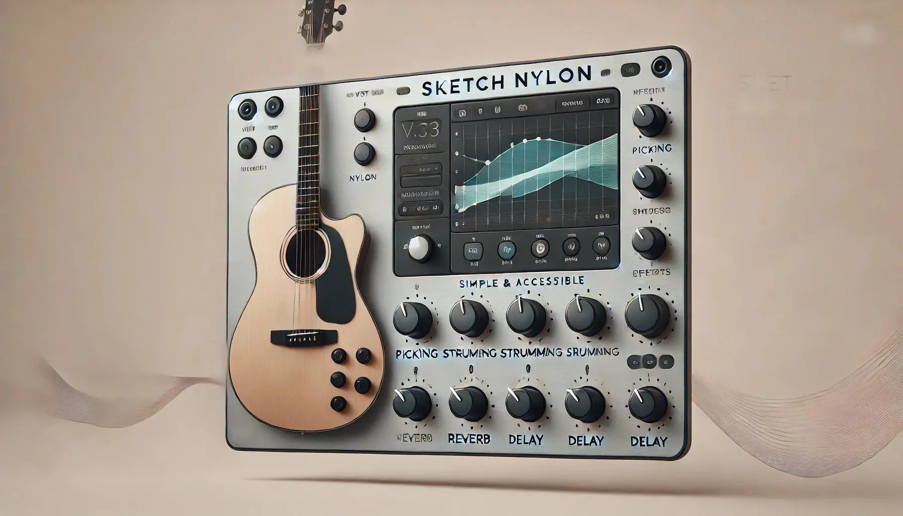دانلود وی اس تی گیتار Sketch Nylon